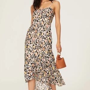 Slate & Willow Leopard Printed Dress Size S